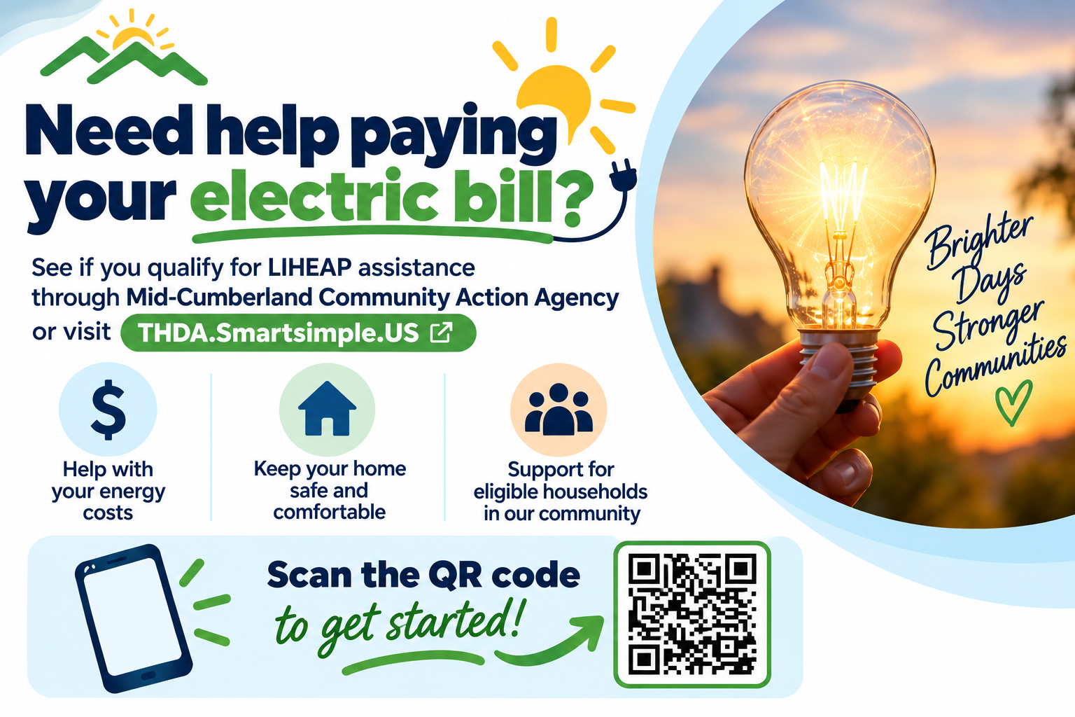 Brighter Days Electric Bill Assistance